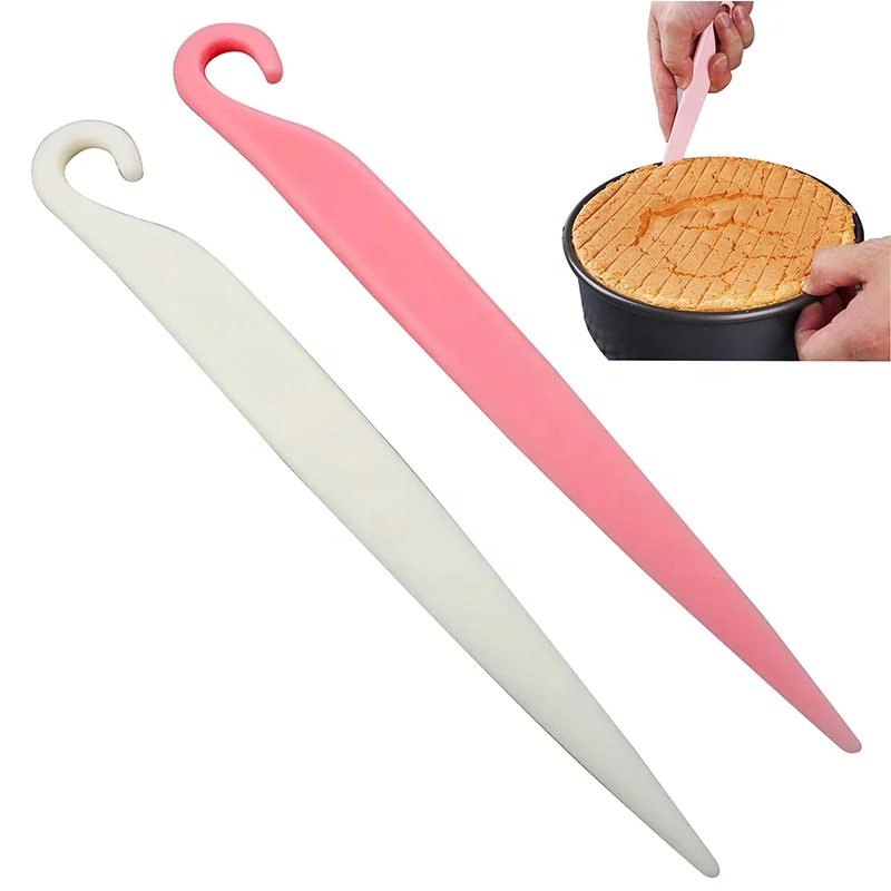 New Arrival Cake Stripping Spatula Cake Plastic Stripping Knife Bread Pan Baking Stripping Tools