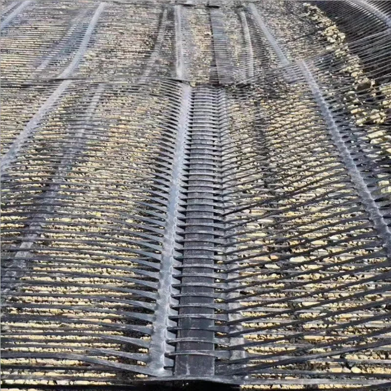 Hdpe Uniaxial Plastic Geogrid For Reinforce  Soil Stabilization Plastic PP Uniaxial Fence Mesh Geogrid