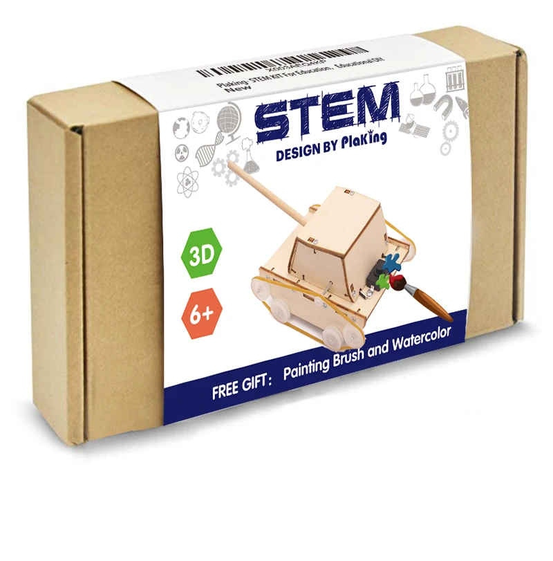 Circuit Building STEM toy Toys for Boys and Girls-Tank Model Kit