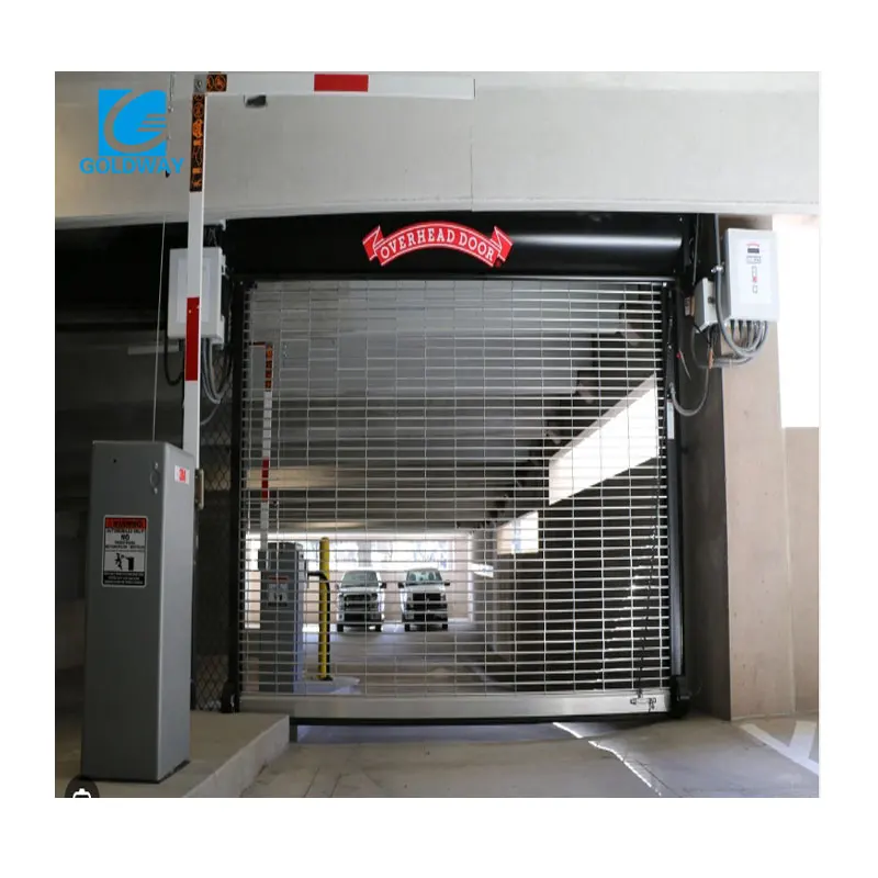 Industrial Steel Perforated Ventilation Security Grill Roll Doors
