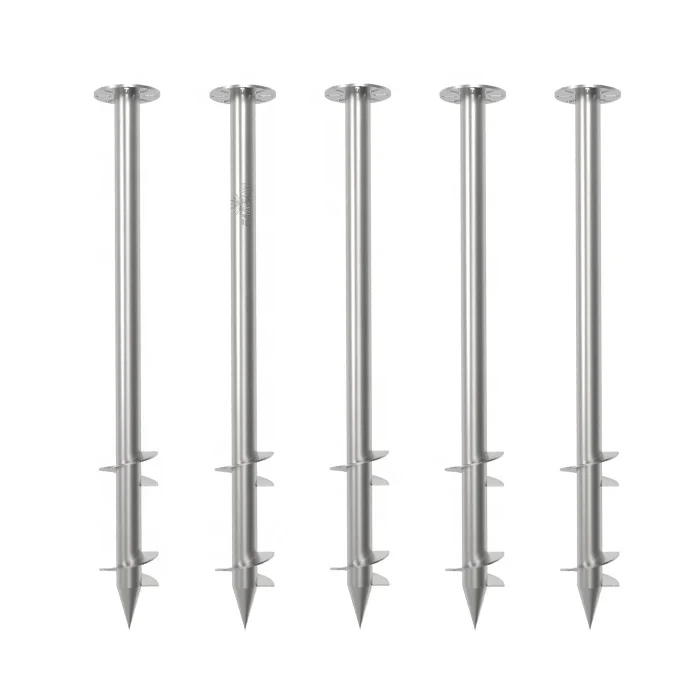 FarSun Ground Screw Price Anchor Steel Q235 Helix Screw Anchor
