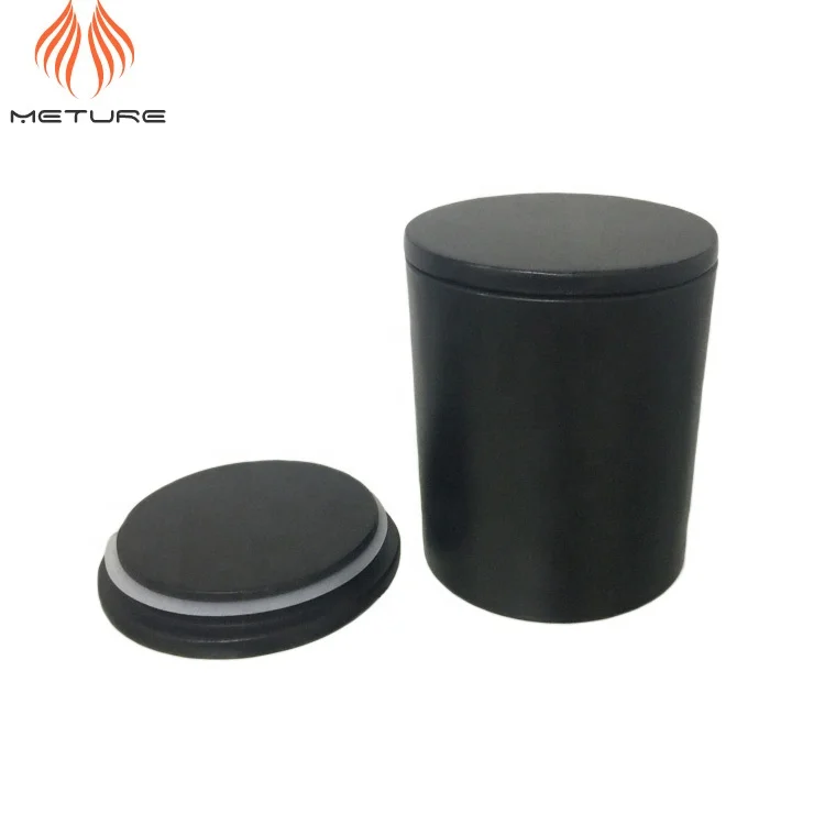 3oz 7oz 8oz 10oz 12oz colored custom white black glass candle jar with wooden lid available