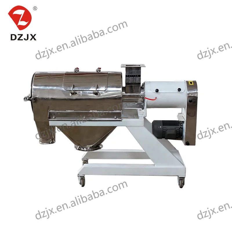 DZJX Electric Sieve Inline Centrifugal Metal Sieve Professional Flour Sifter For Grading Sorting Separating Baobab Separator