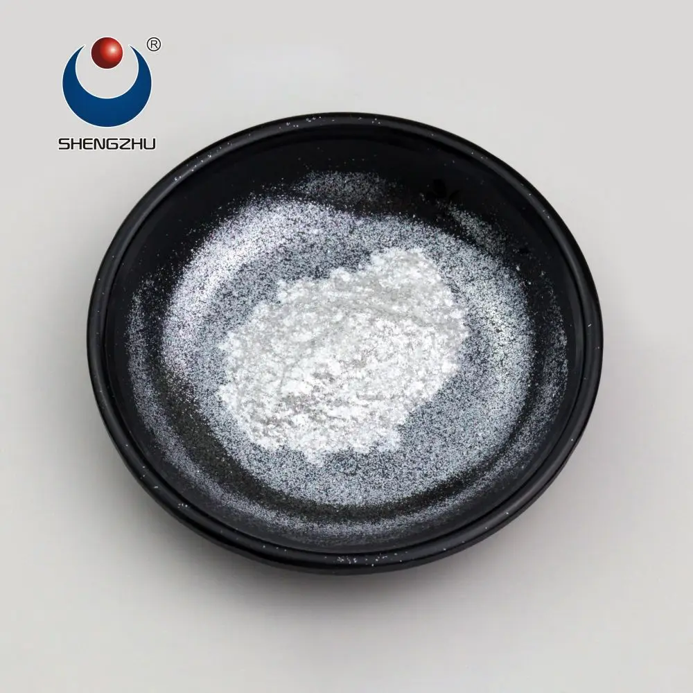 Алмазов flash блестящий белый пигмент блеск чешуйчатого льда