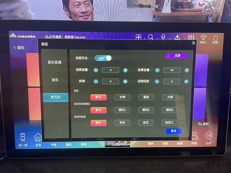 Multi-function All In One Wireless Microphone Karaoke Player