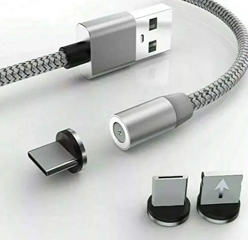 Горячая Распродажа 3 в 1 Магнитный 3A кабель для быстрой зарядки Micro Usb Type C передачи данных телефона Samsung Android