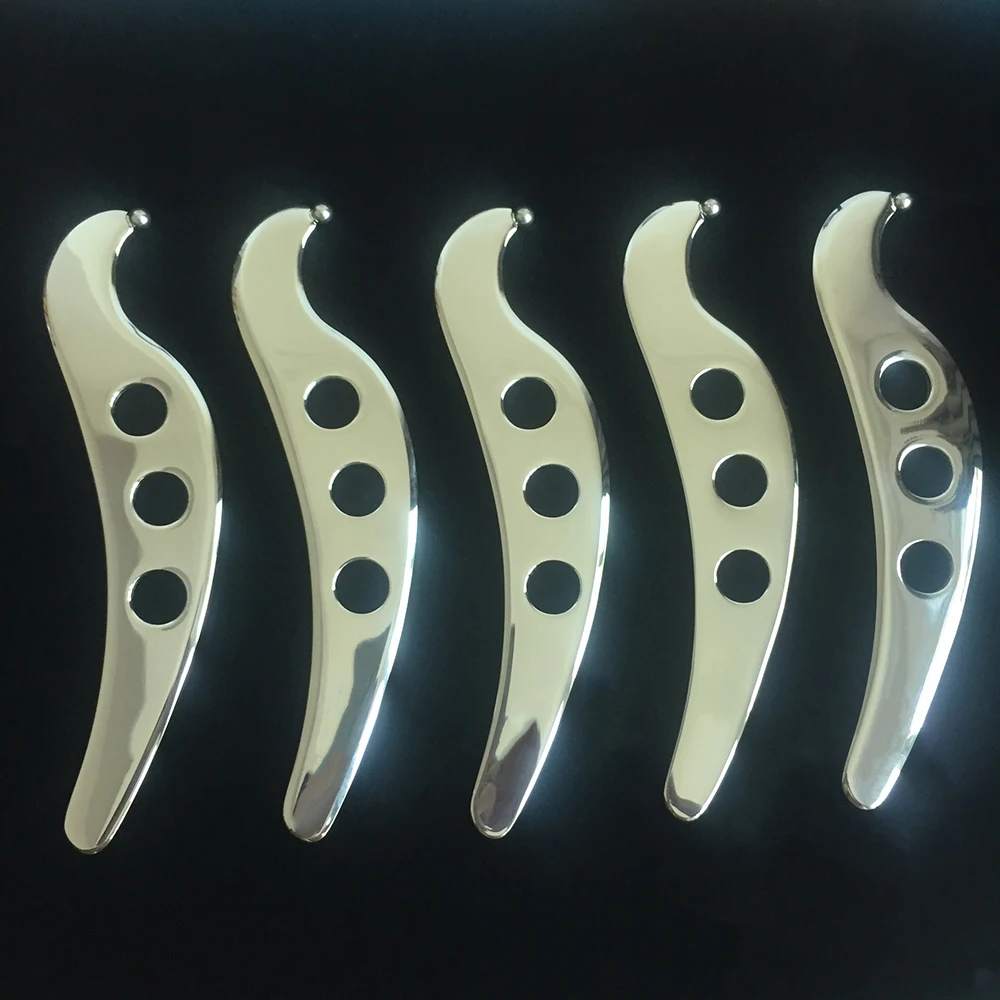 Body Iastm Tool Stainless Steel Massage Blade Gua-sha Face Slimming Reface Gua Sha Deep Muscle Massager Set Custom