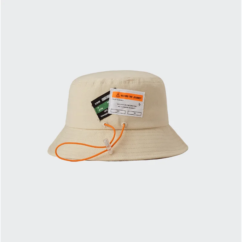Oem Factory Designer Private Label Cotton Solid Color Unisex Adult Custom Adjustable Fisherman Bucket Hats