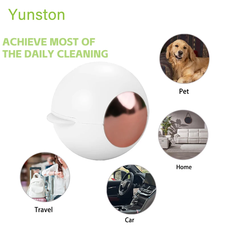 2024 Hot Selling Portable Reusable Removable Cleaning Clothes Pet Lint Removal Gel Roller Ball Sticky Hair Tool