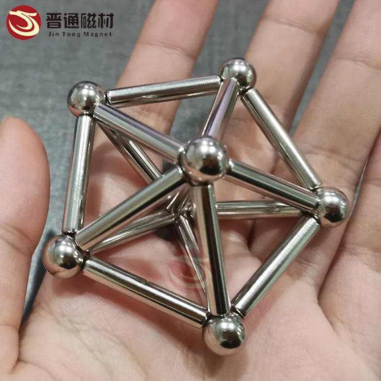  Интеллект DIY магнитные строительные игры игрушки Магнитные стержни палочки и