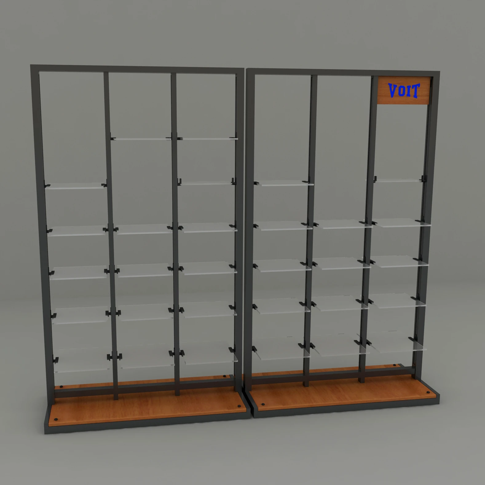 Factory customized window stand shoes display rack