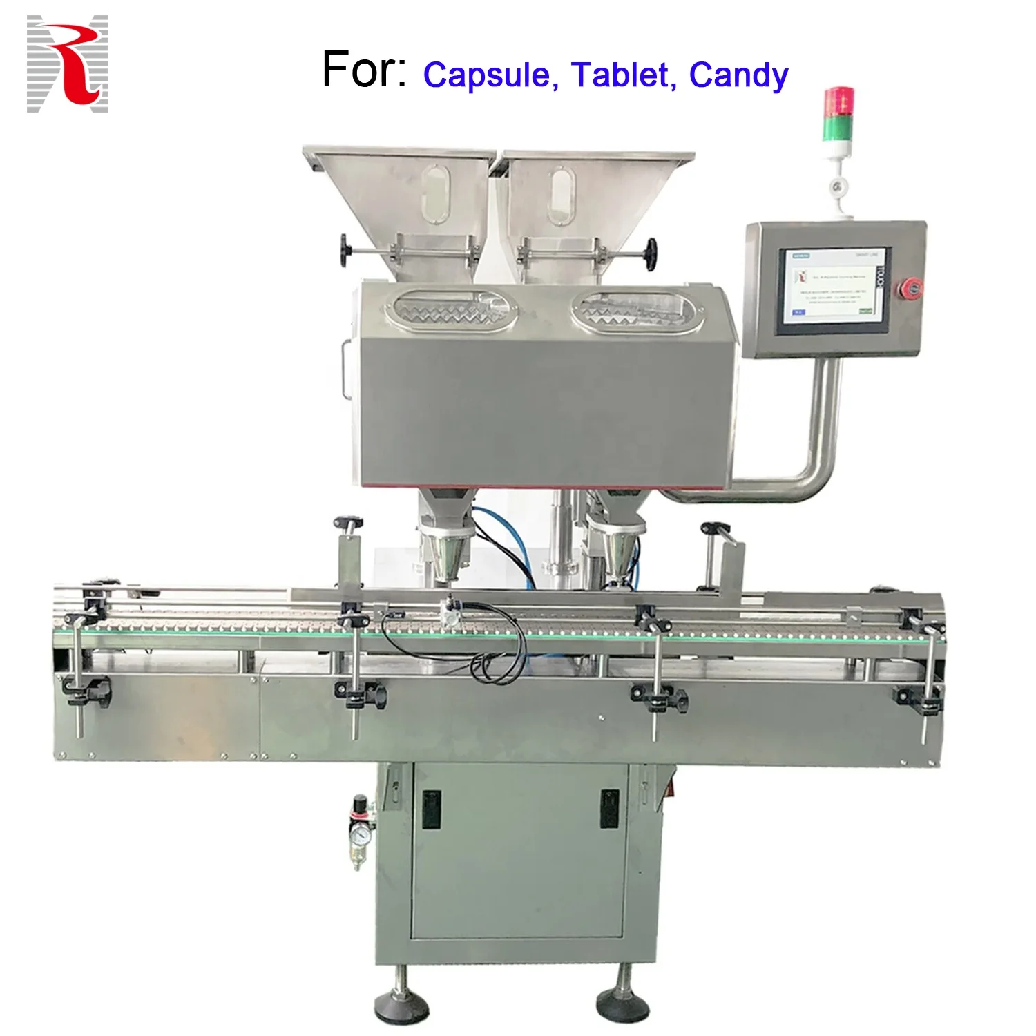 Capsule Counter Automatic Pills Tablets Capsules Counting Plastic Bottle Filling And Capping Sealing Machine