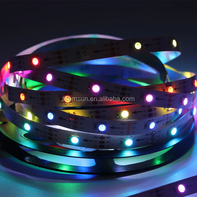 drop ship WS2812B LED strip w2812b tira led 30leds per meter flexible 5050 led strip light