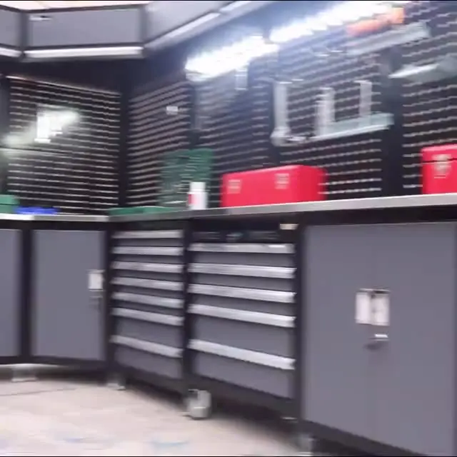 Workshop garage metal tool cabinet tool cart cabinet