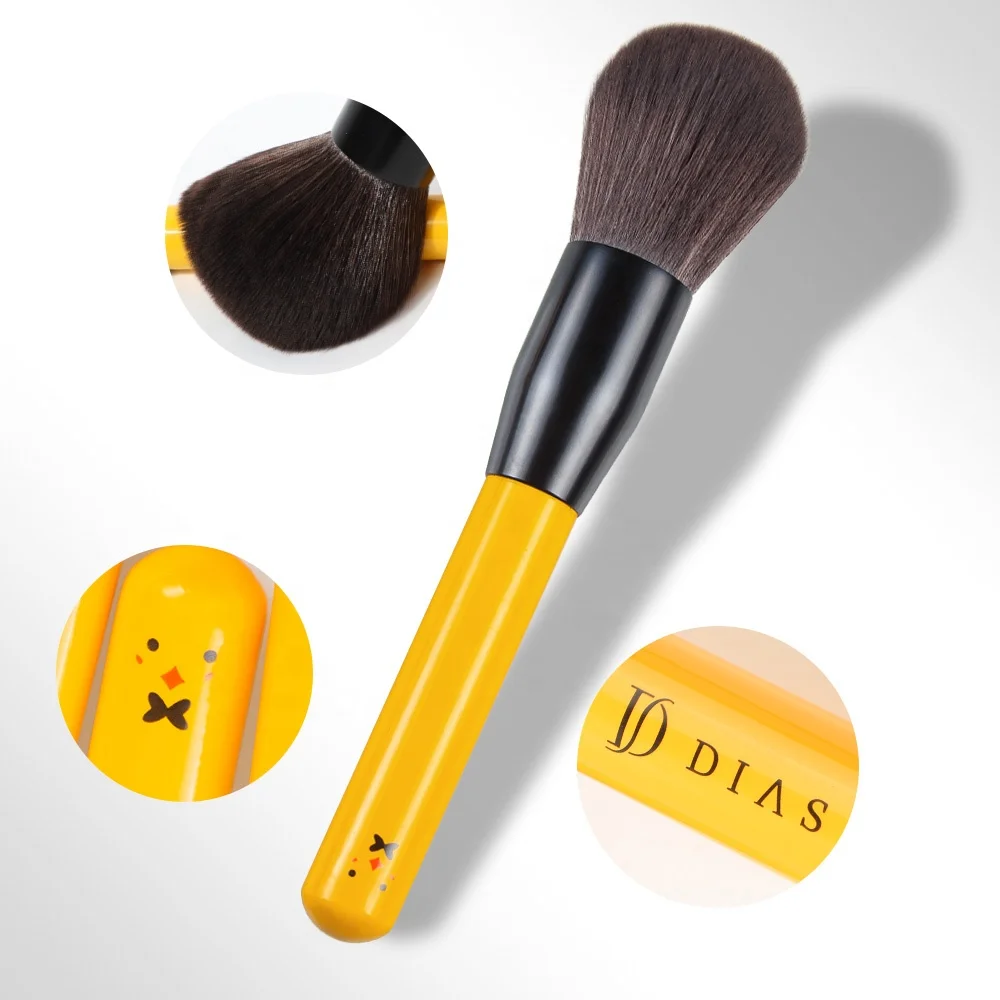 8 экологически чистые пушистый синтетический Pro Оптовая Продажа глаз Милые кисть для растушевки консилера белый Высокое качество веганских материалов метка частного назначения кисти