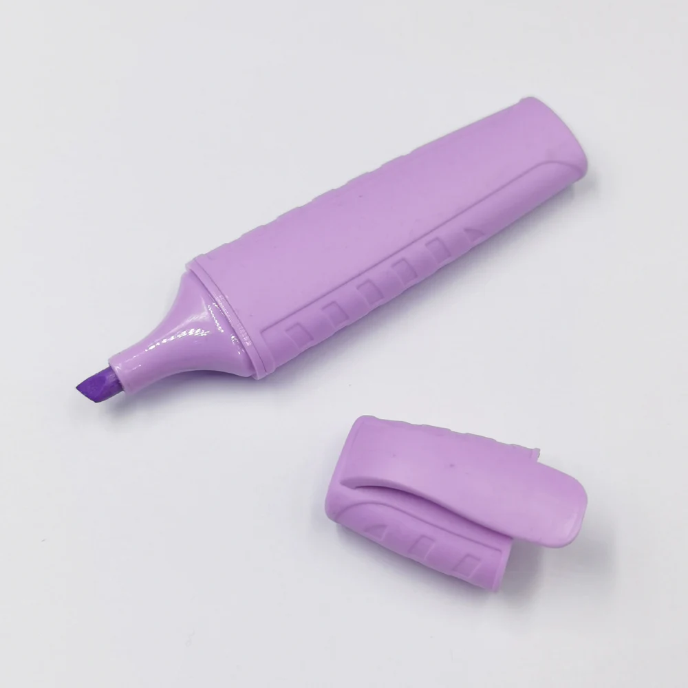 Customized pastel highlighters text markers for school and office
