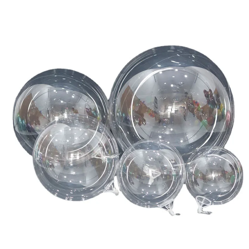 10inch 12inch 18inch 24inch bobo balloon for  birthday wedding party decoration bubble balloon house
