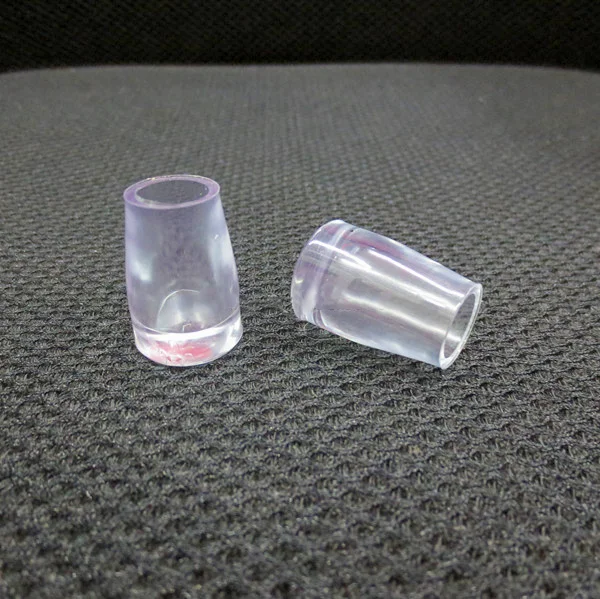 Туфли пластиковые на высоком каблуке