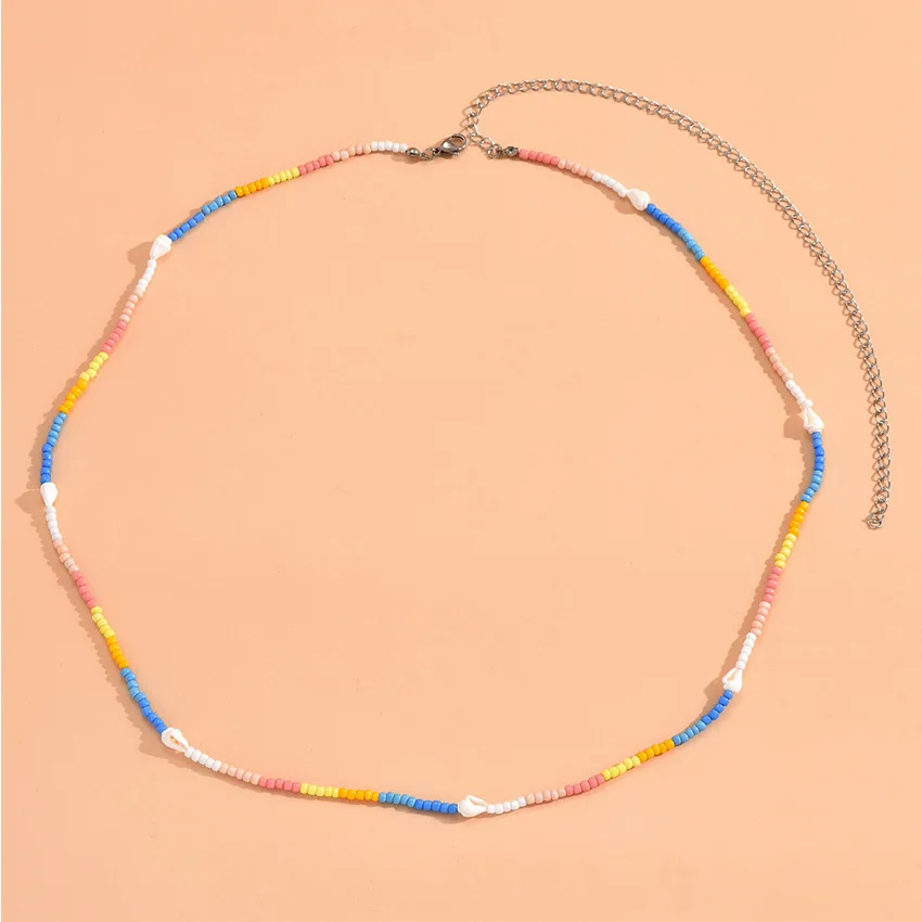 fashion holidays Bohemian Handmade Beaded Waist Chain for Female Ins Resort Beach Body Chain women accessories