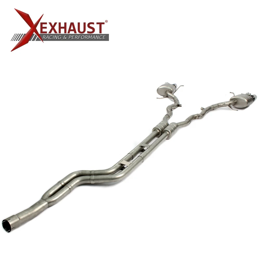  Выхлопная труба для BMW 6 серии 640 650 3 0 T 2011-15 catback наконечник выхлопной трубы valvetronic