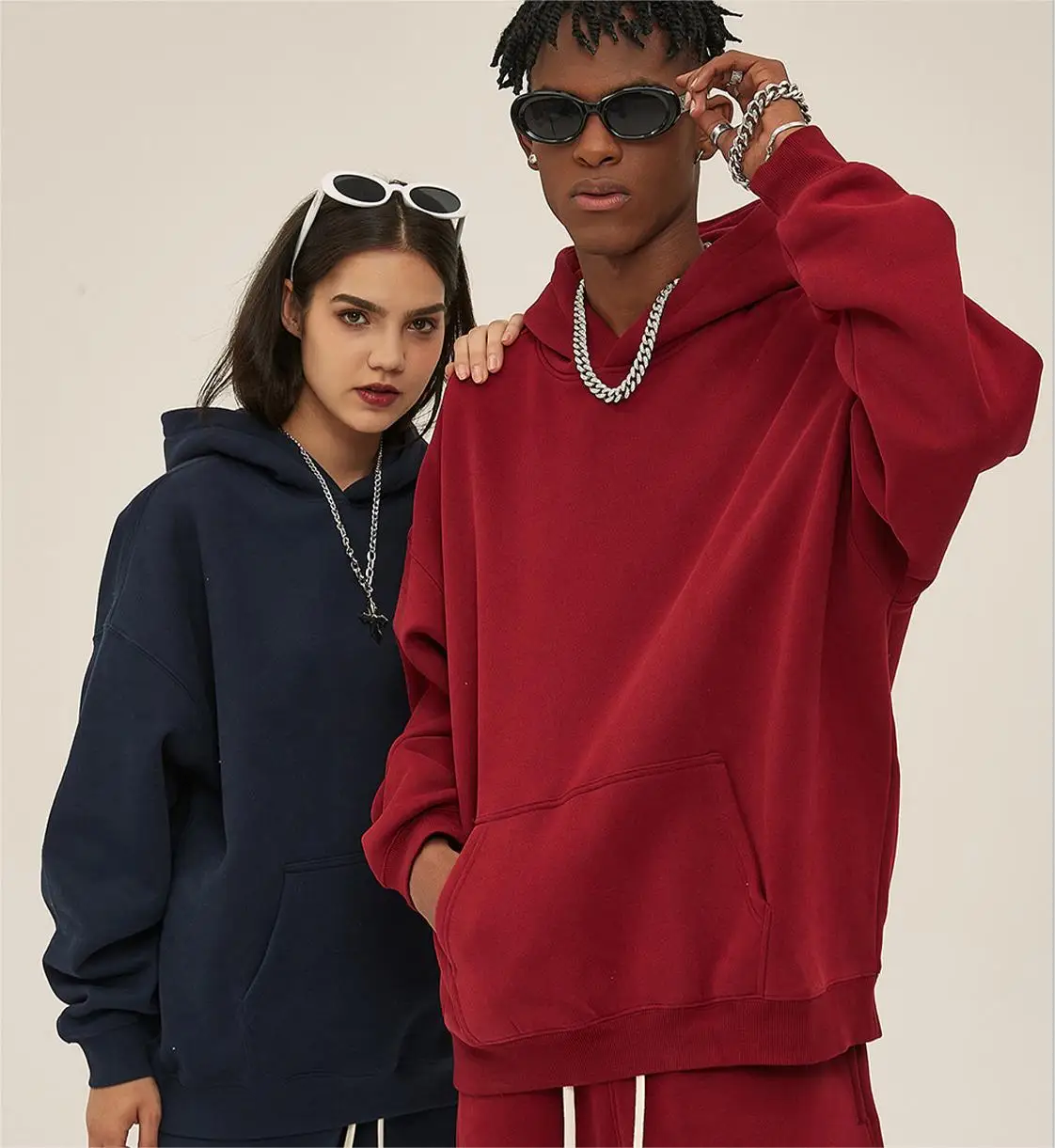 Tech Fleece Oversized Sport Tracksuit Men Vintage Jogging Suits Soft Breathable Tracksuit 350 Gsm Cotton Custom Logo Adults