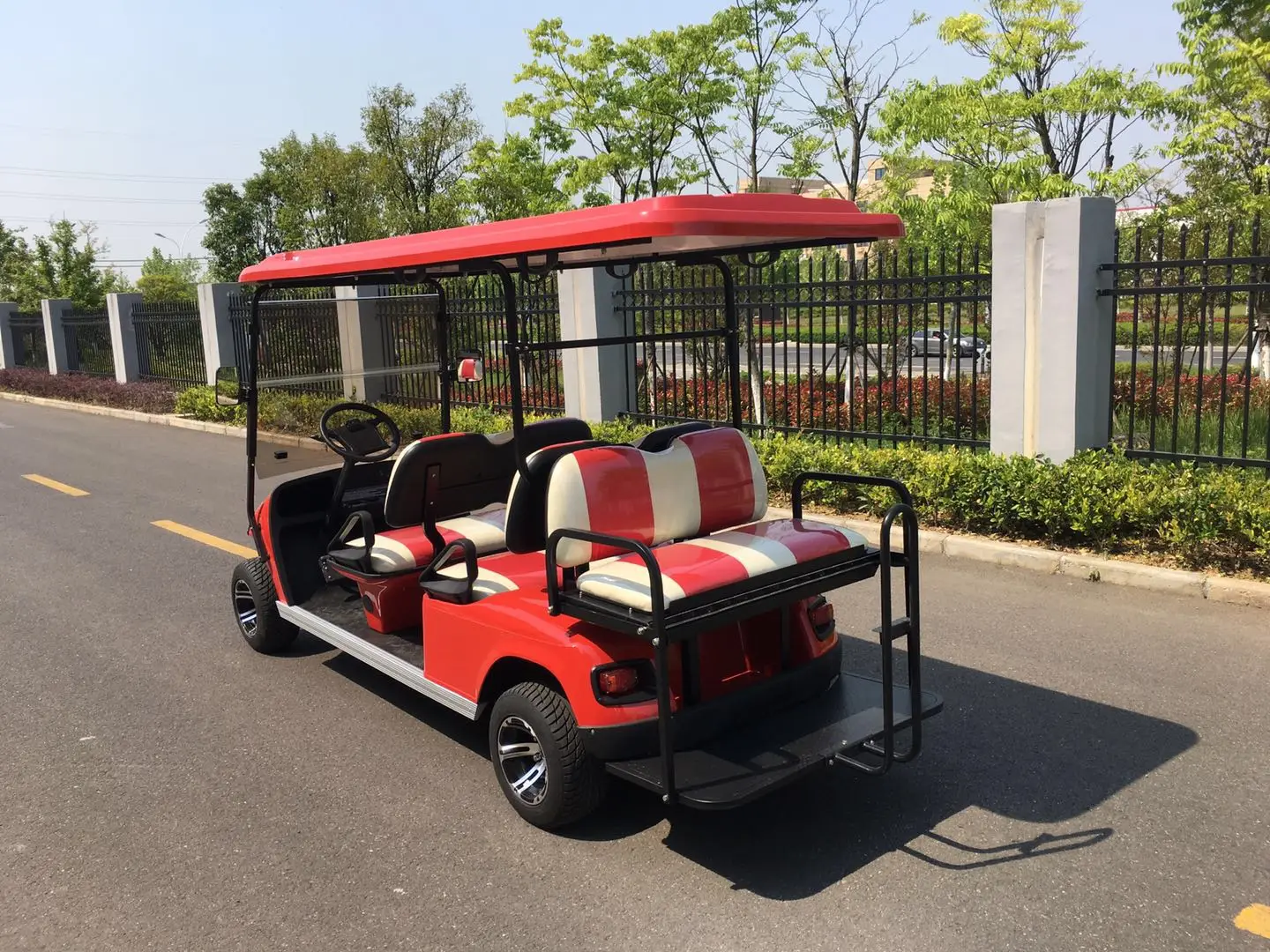 6 passenger electric golf cart AW2044KSZ(4+2)