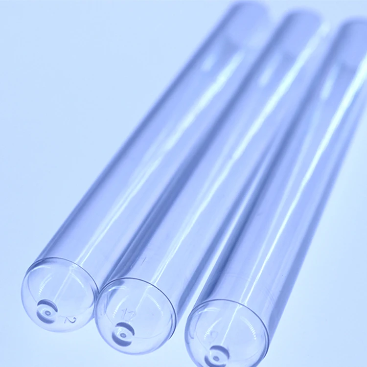  Термостойкие прозрачные пластиковые пробирки для лабораторных исследований