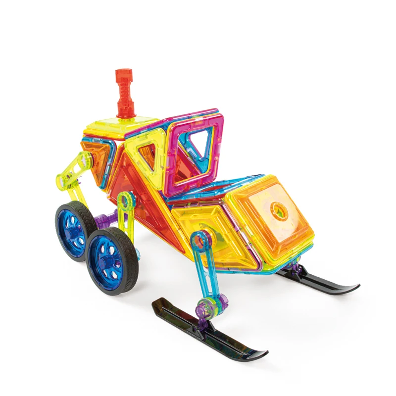 Magnetic Tile Building construction blocks educational toy set Magical Magnet