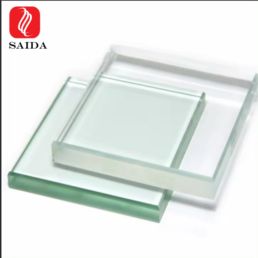 OEM 4mm- 12Thickness Ik09 High Impact Protective Tempered Glass for wall light with silk screen printing with AR coating