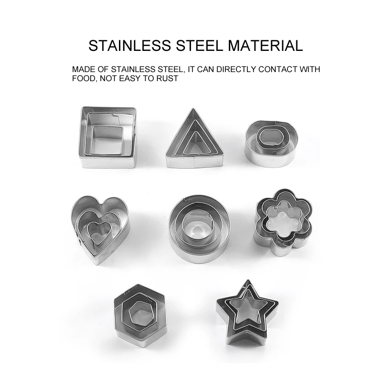 Bakeware Cookie Tools Custom Stainless Steel Pie Pizza Cookie Cutter Round