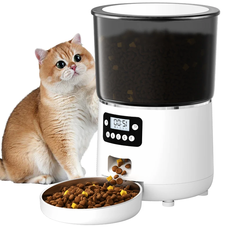 TIZE Cat Dog Feeder  WiFi APP Remote Control Timed Smart Automatic Pet Feeder For Dogs And Cats