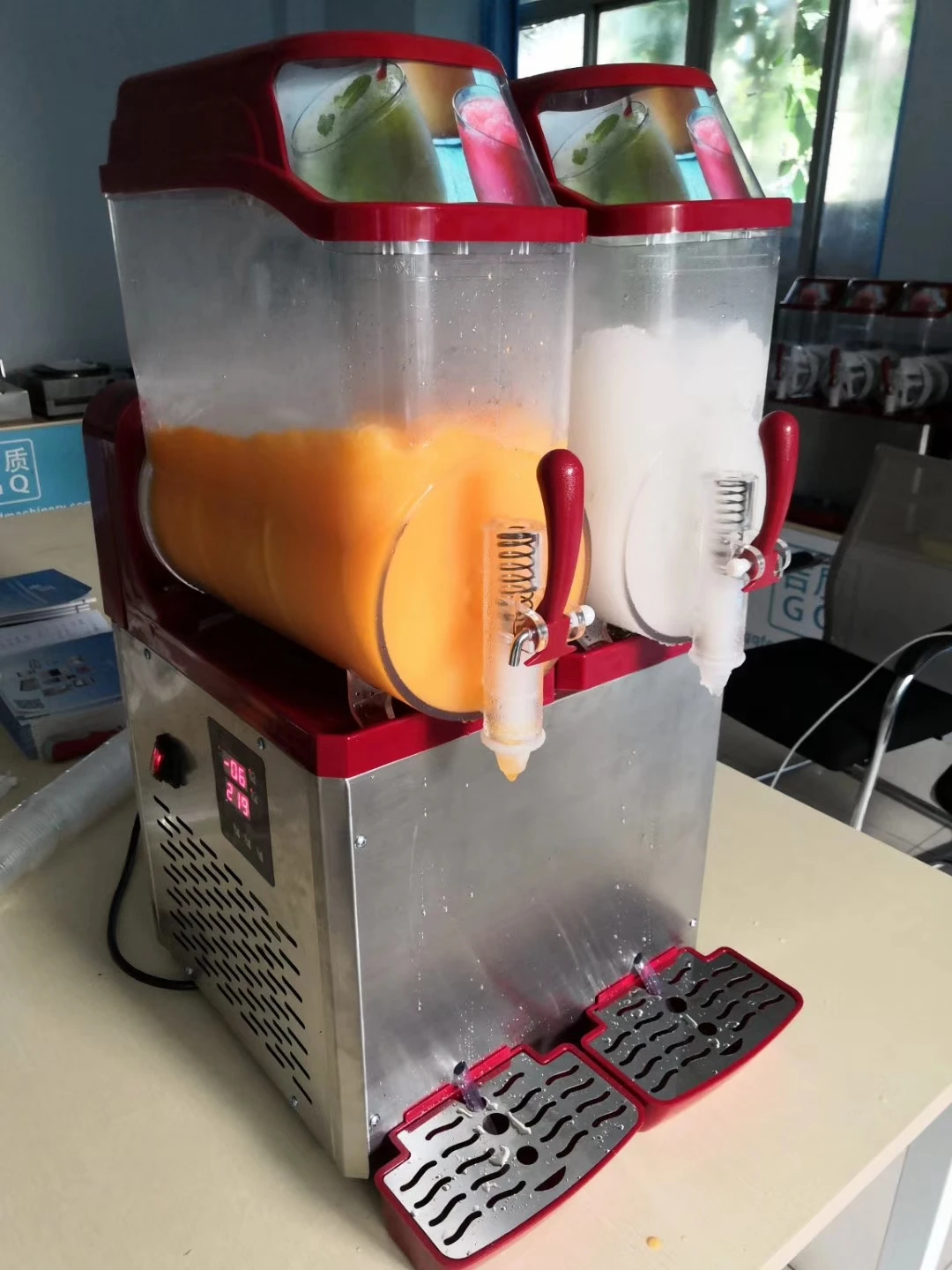 Commercial Ice Slush Machine for Sale Portable Frozen Drink Smoothie Maker Maker Machine