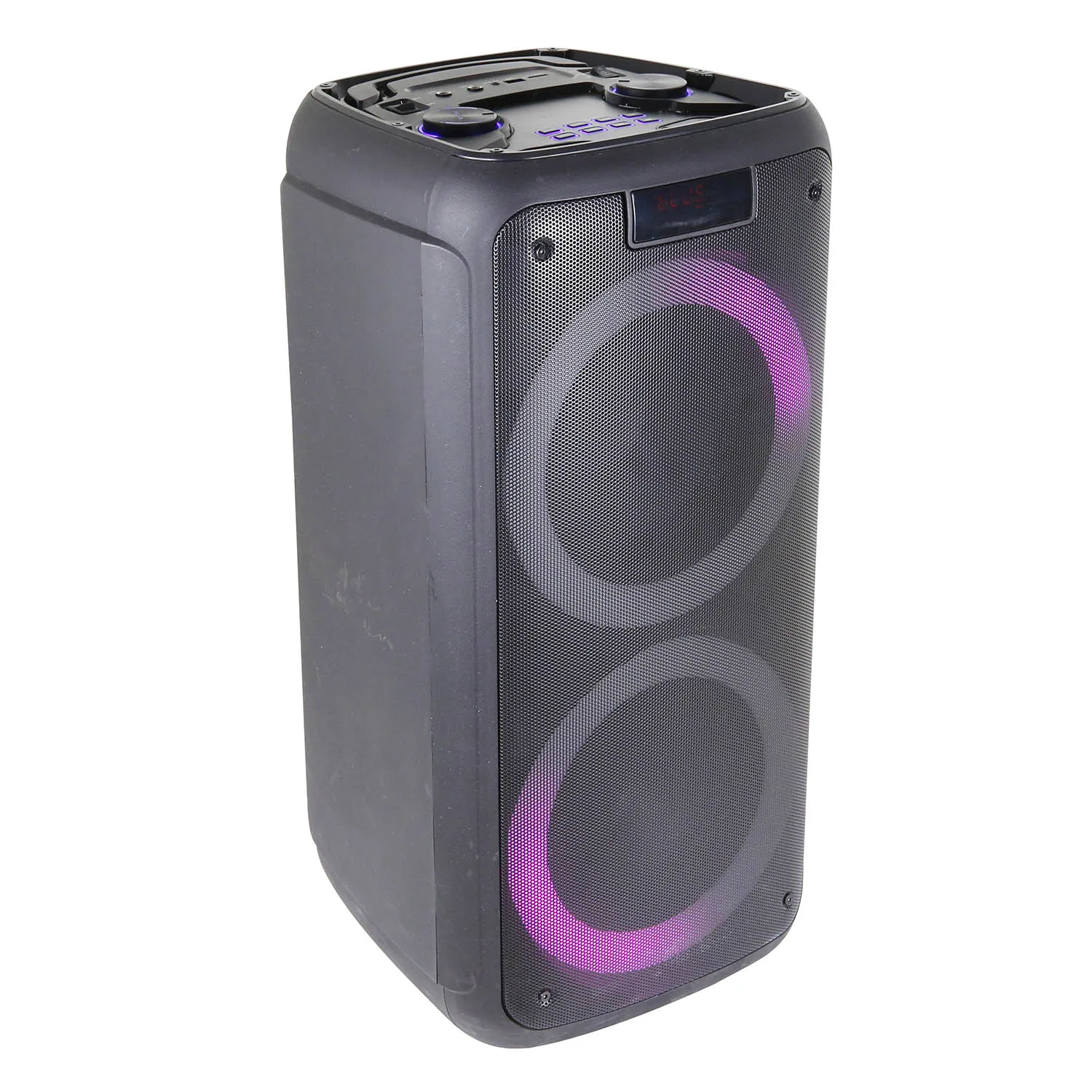 2024 hot sale 8 Inch good sound playing party speaker Portable Amplifier usb wireless Trolley Speaker Box With Microphone