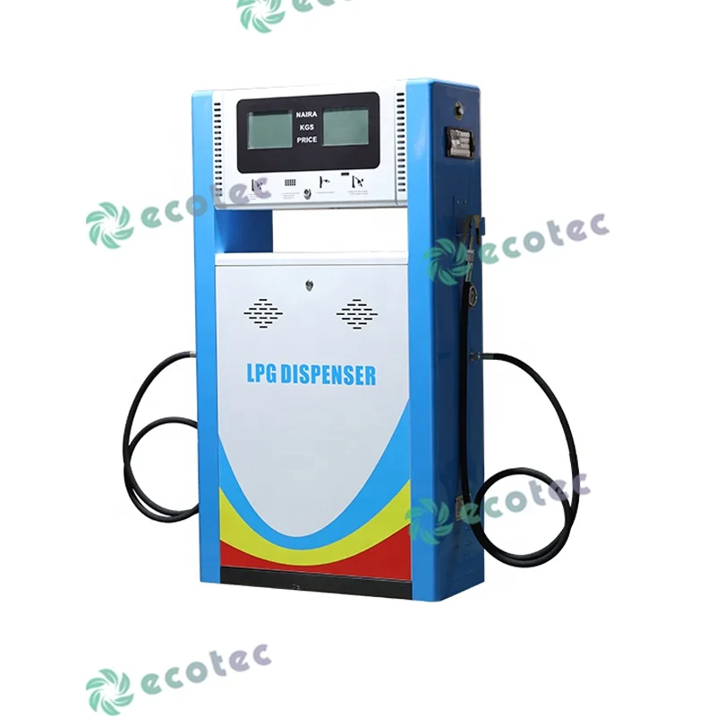 Ecotec Petrol Station Equipment Mobile Lpg Fill Gas Station Fuel Lpg Dispenser