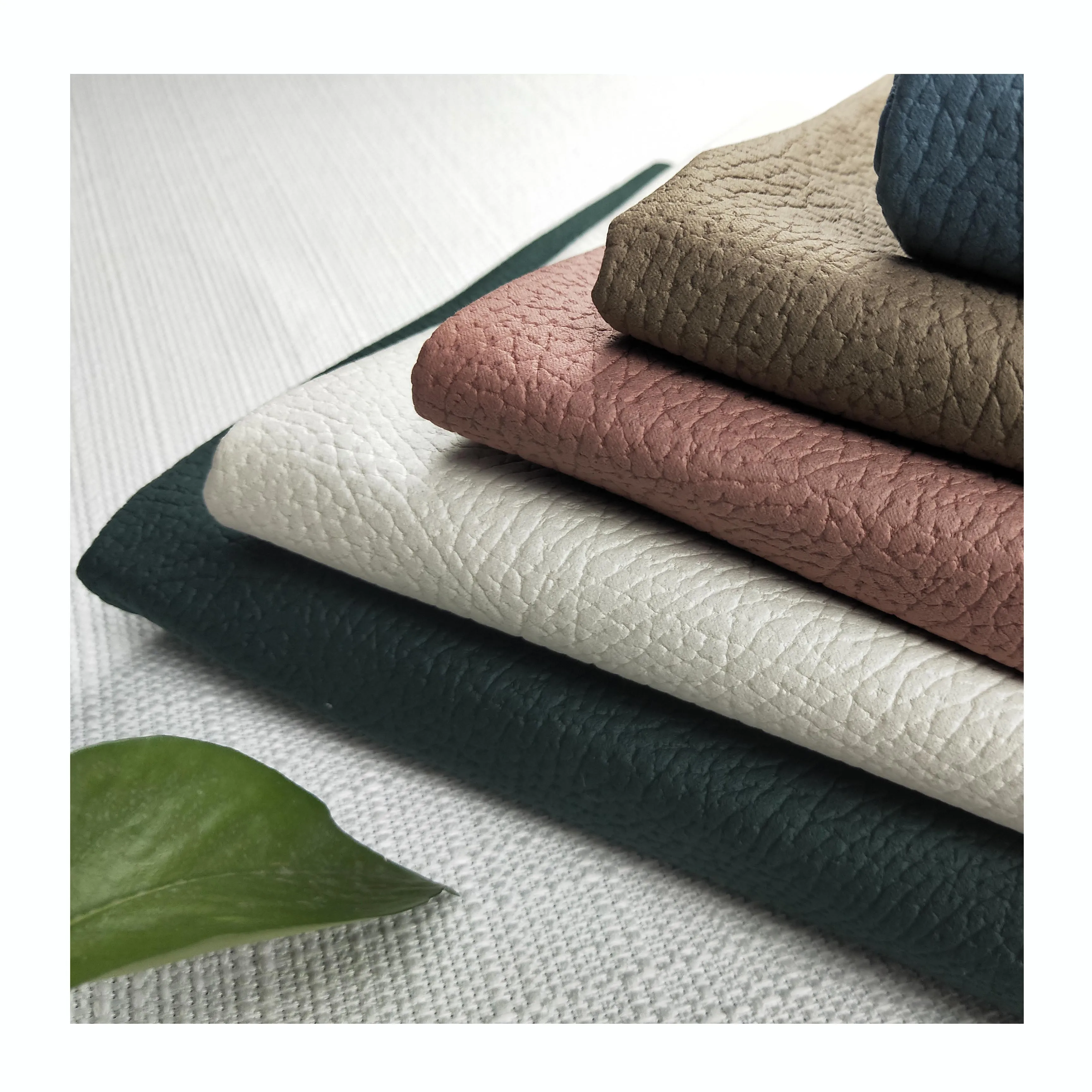 manufacturer MOQ 100M  luxury sofa style designed italian faux leather rolls sofa set living room furniture textile