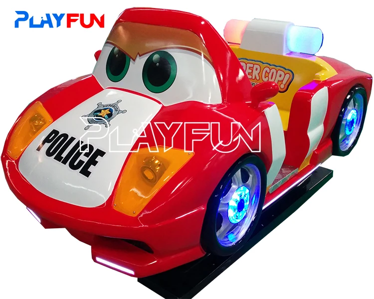 2 seating Catch thieves Super cop police car 3D  driving interactive coin-op   kiddie ride for amusement  family carnival park