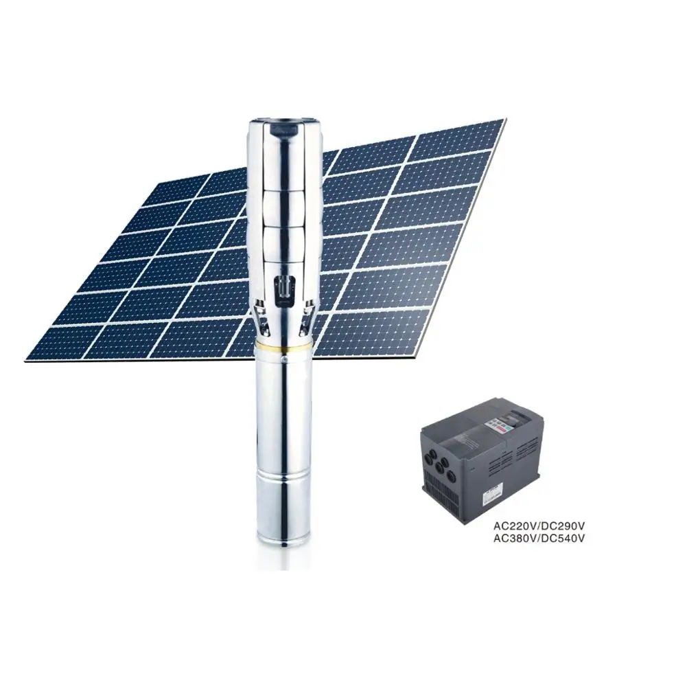 2020 63m max head and 35 m3/h max flow solar pumps for irrigation BMP557