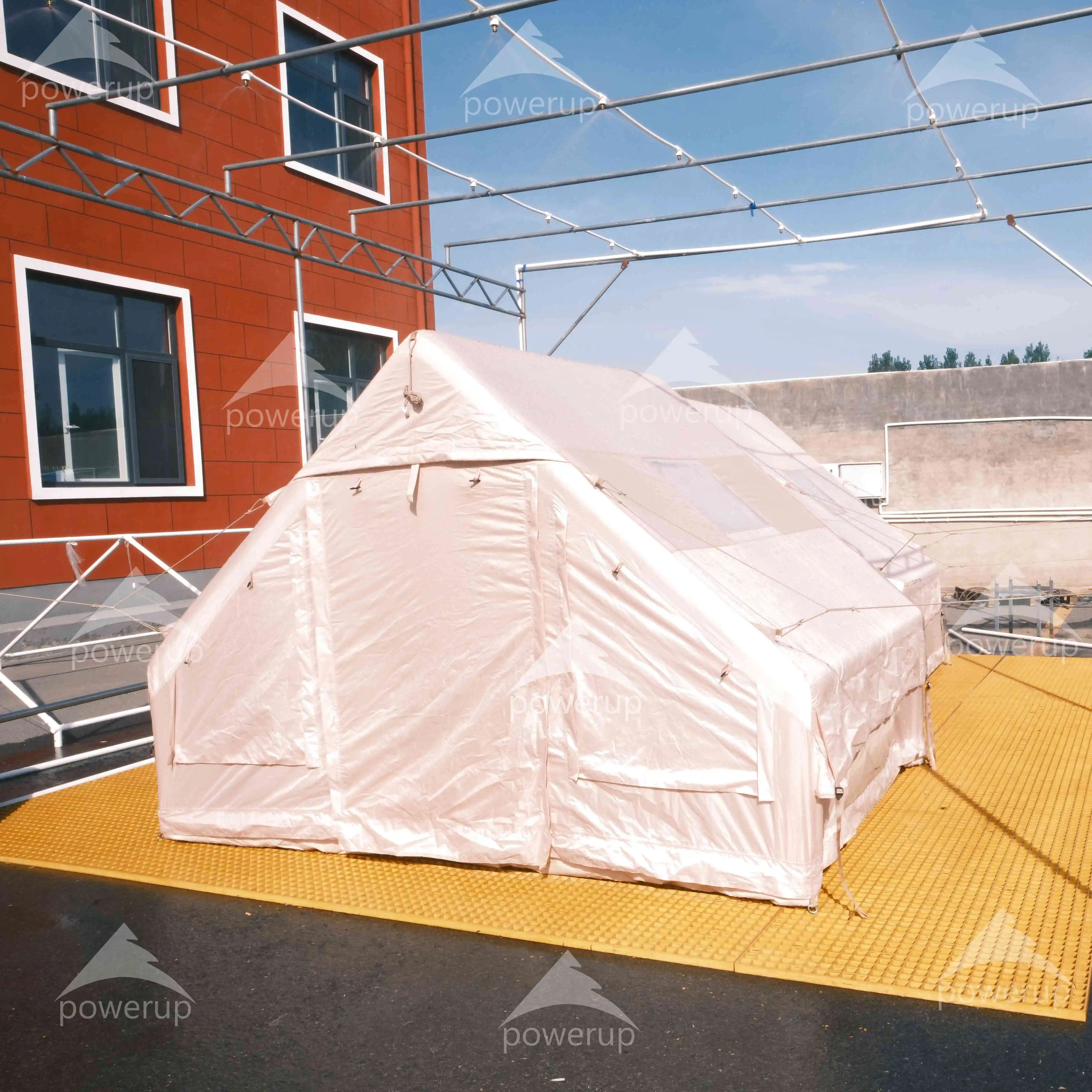 6.3㎡Inflatable camping tent,Outdoor inflatable tent,3-4 people camping inflatable tent,Family camping inflatable tents