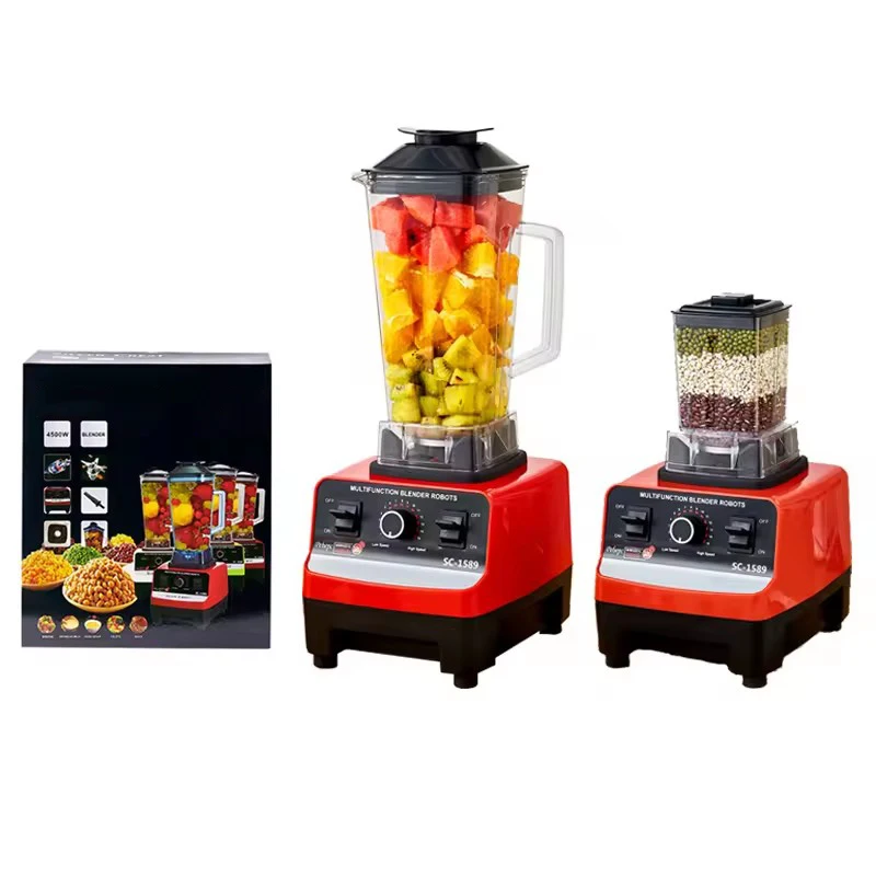 heavy duty commercial juice fruit mixeur 4500w sc 1589 2 in 1 fresh juicer mixer smoothie blender machine