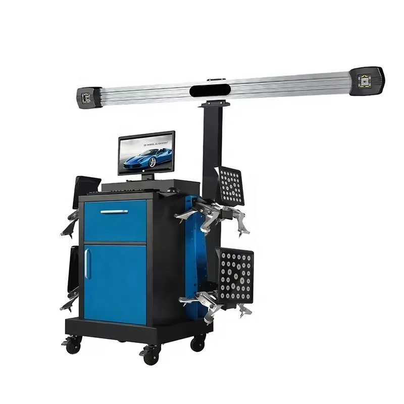 turn plates system portable automatic smart 3d computerized wheel alignment turntables target plates machine with lift clamp