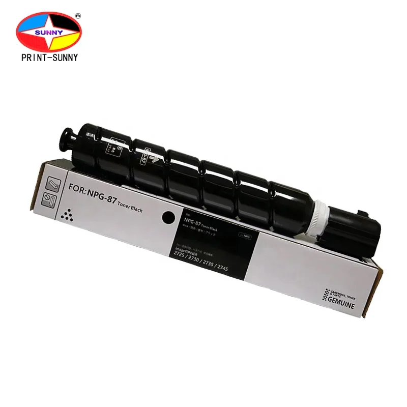 Factory Sale for Canon NPG87 GPR65 CEXV63 Copier Toner Cartridge IR--ADV 2725 2730 2735 GPR-65 C-EXV63 Small Capacity