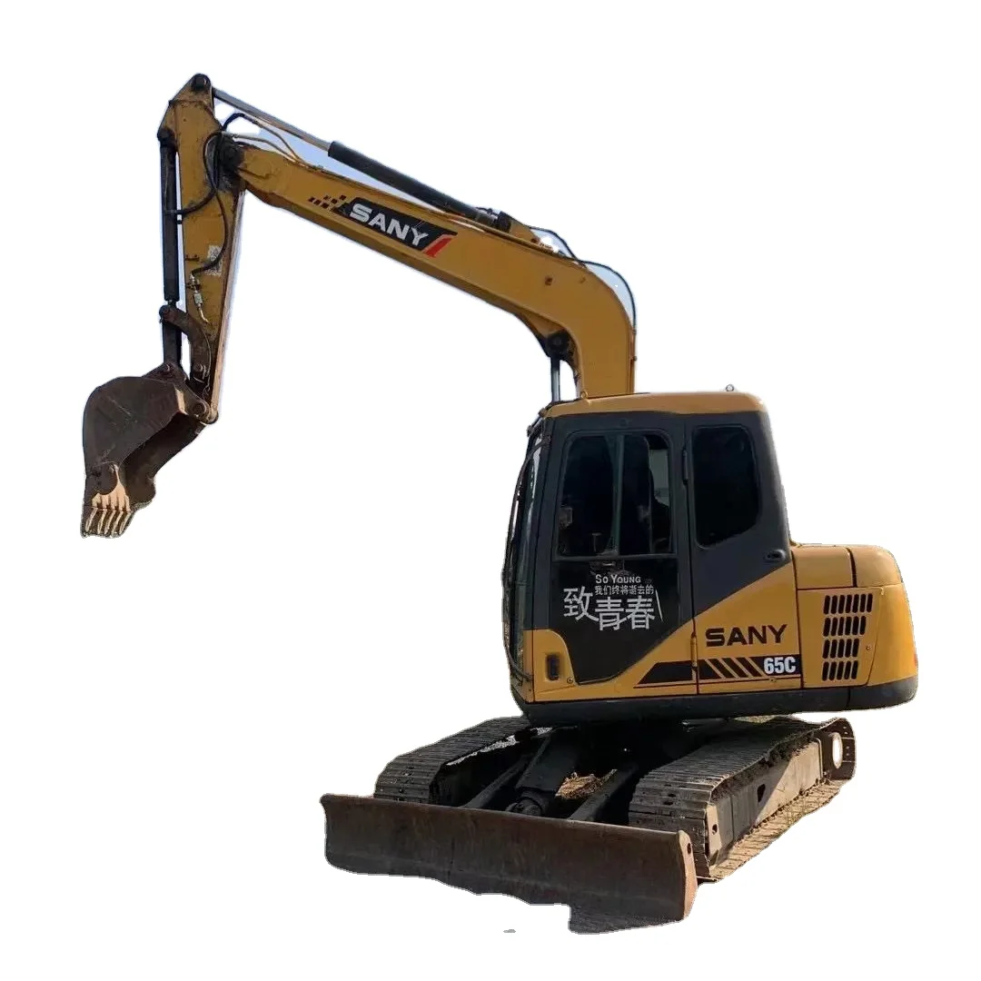 Hot-selling second-hand original paint Sany sy65-8 excavator in good condition