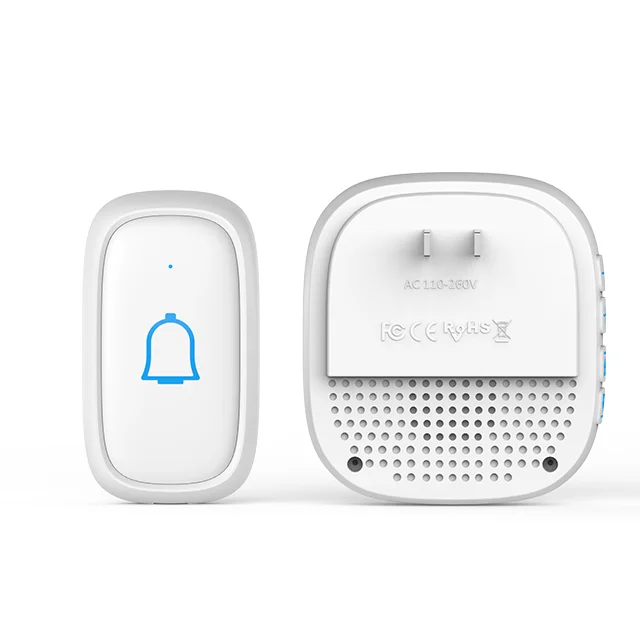 Best Seller Smart Home Doorbell IP55 Waterproof Wireless Doorbell 56 Ringtones