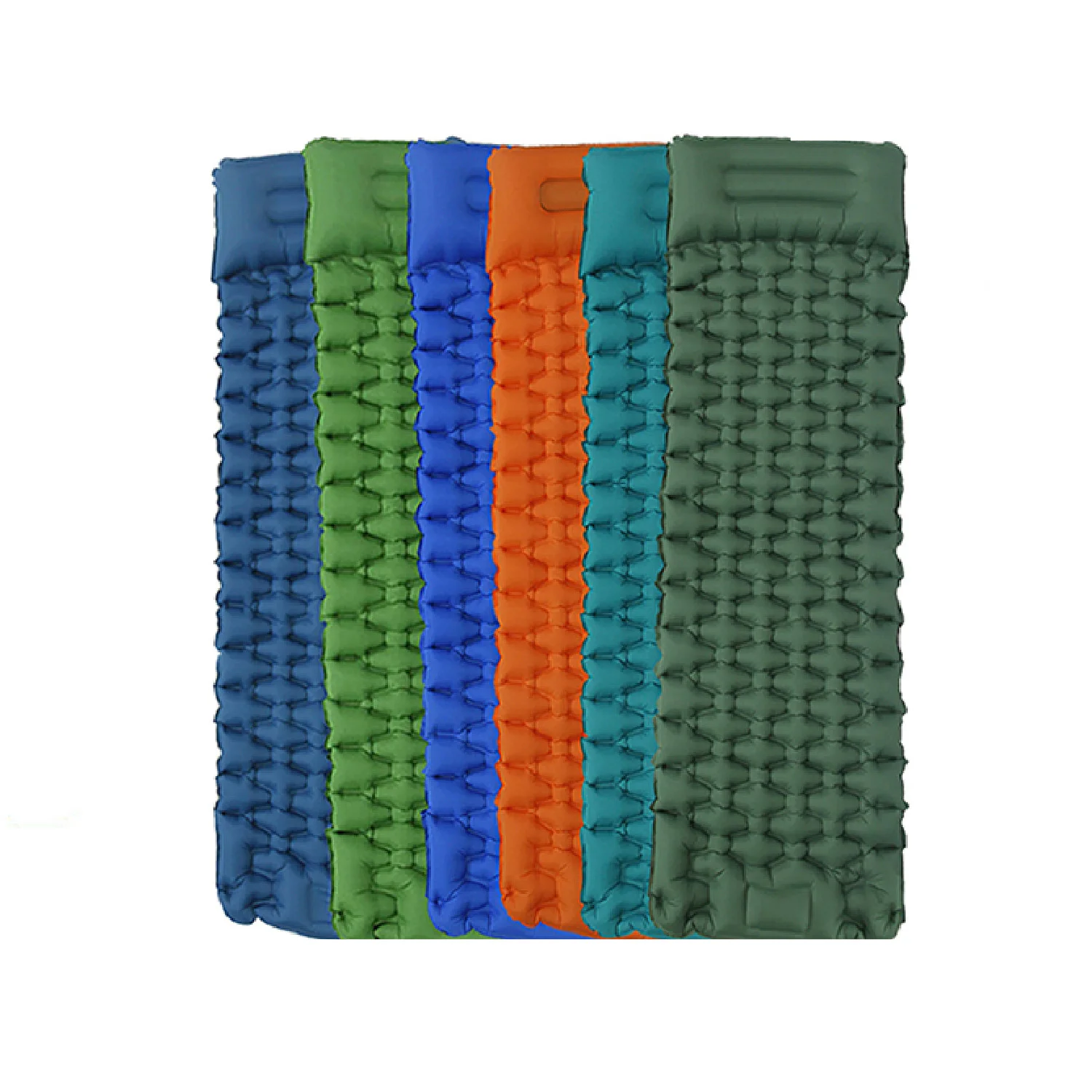 2021 factory supply inflatable oversize thicken light weight compact waterproof TPU camping sleeping pad