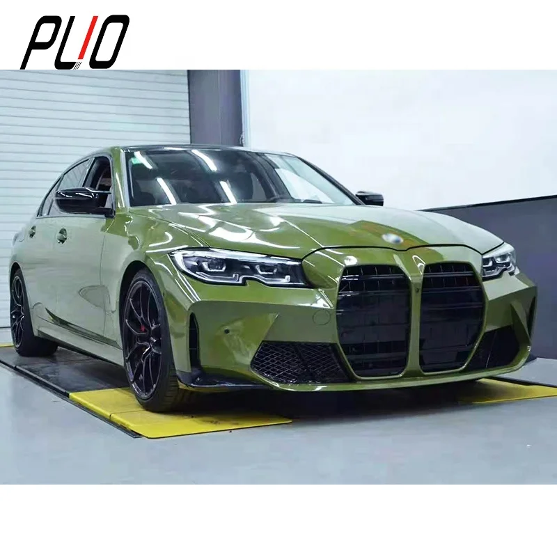 
Car body kits parts pp bumpers for BMW 3 series G28 G20 upgrade M3 model with front bumper grilles 