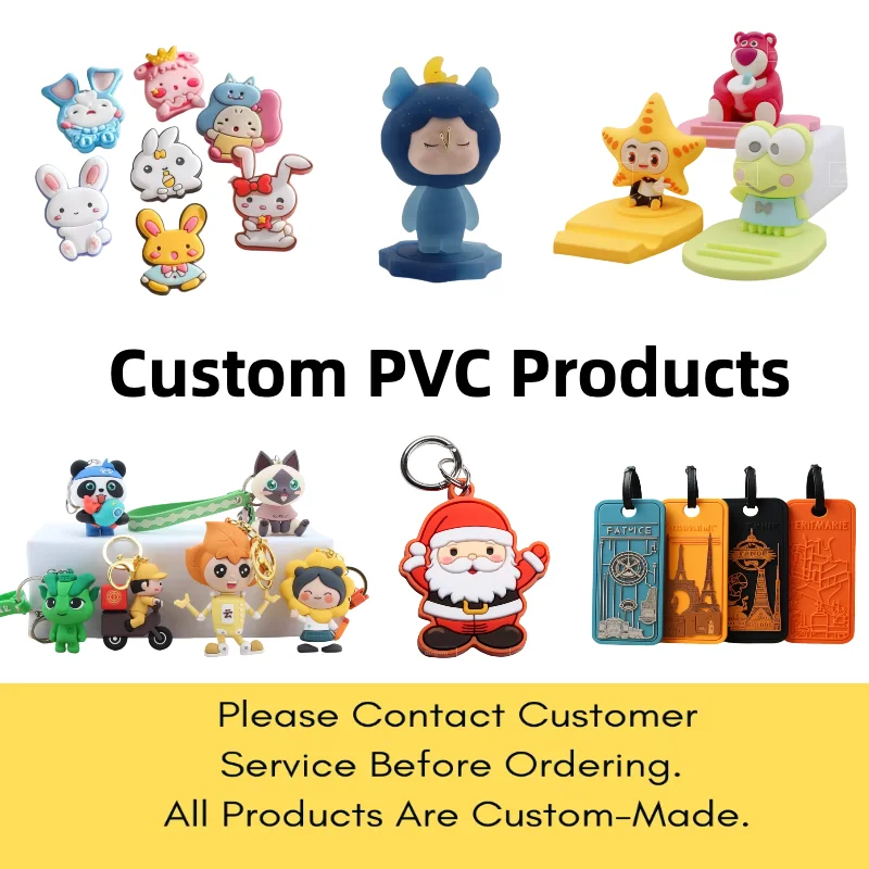 Eco-friendly Rohs Standard Soft PVC Material Cute Animal PVC Figurines for POP Holiday Gift Anime Factory Custom