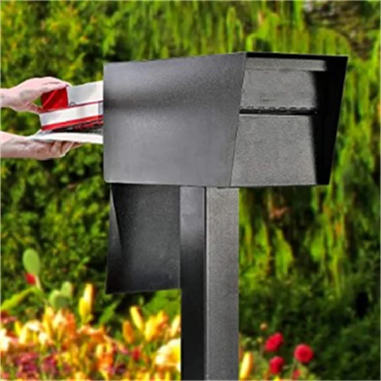 Modern Outdoor Decoration  Corten Steel mailbox  for Home