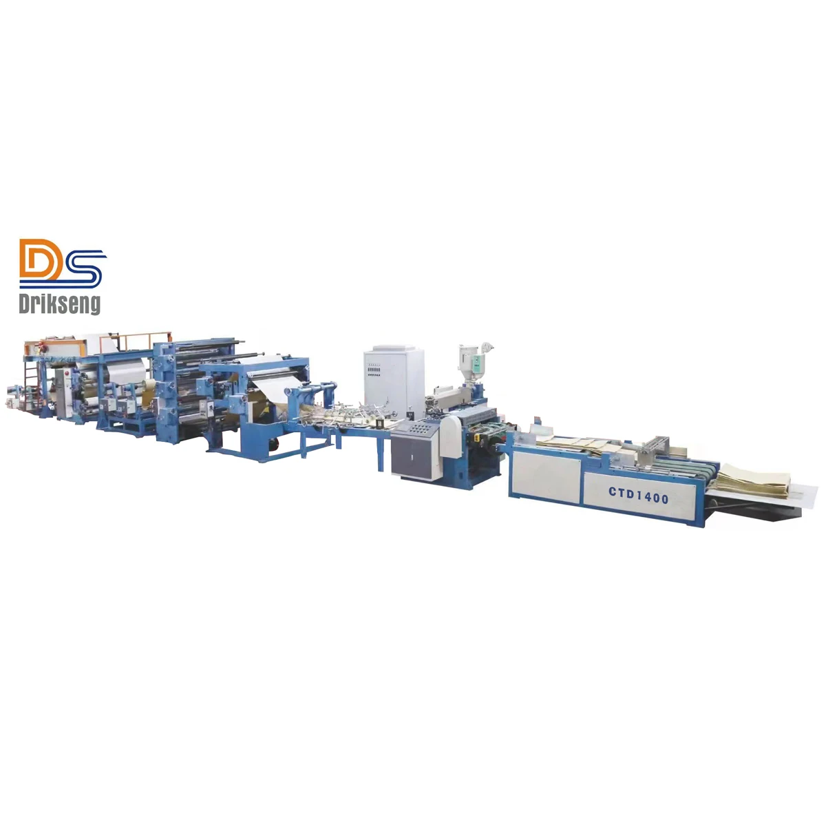 2023 Drikseng Popular Professional Central Seal Bag Making Machine with Optional Functions