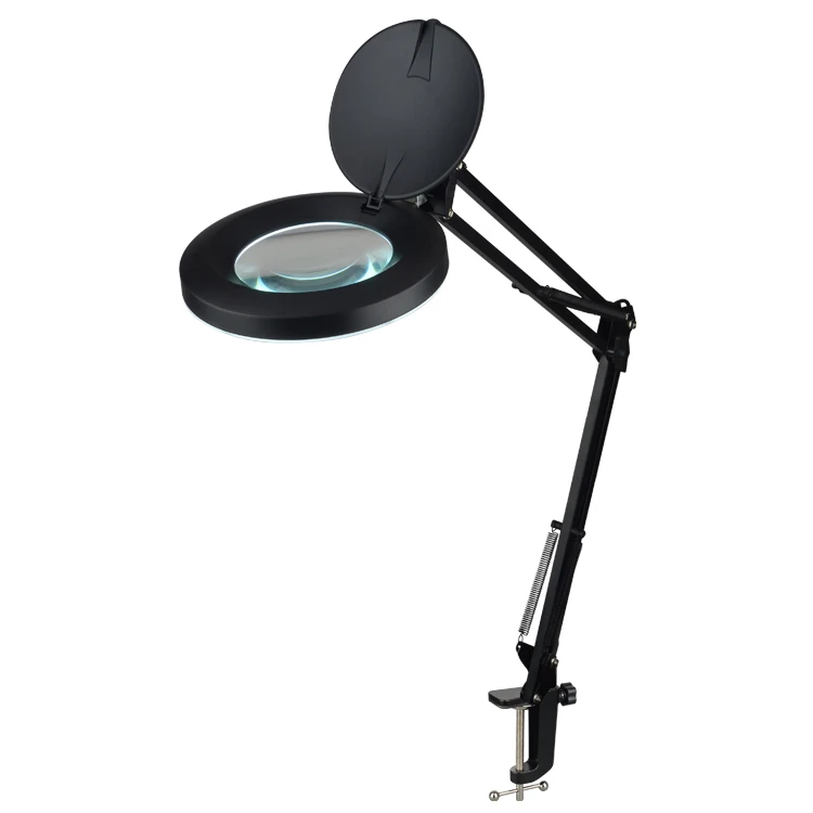 10 уровней яркости увеличительное стекло для салона красоты оборудование ресниц стол тату маникюрный салон лупа лампа светодиодная