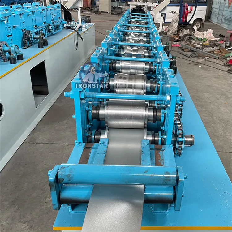 High Speed Metal Ceiling Furring Channel Cold Roll Forming Machine With Keel Making Capability